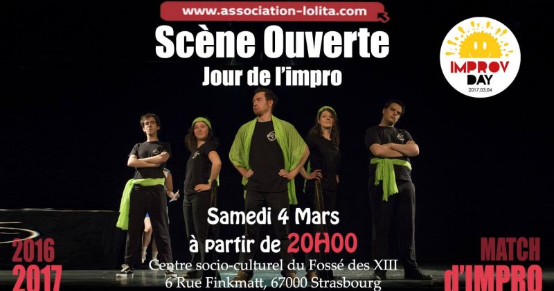 Jour de l’impro : scène ouverte