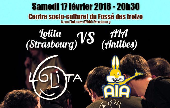 Match d’invitation : La LOLITA Reçoit l’AIA d’Antibes