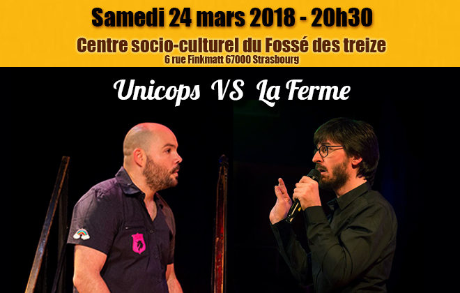 Unicops VS La Ferme