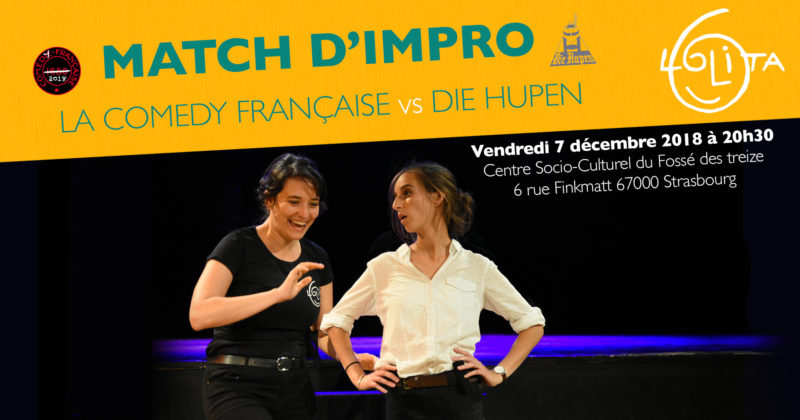 Match d’impro : La Comedy Française vs Die Hupen