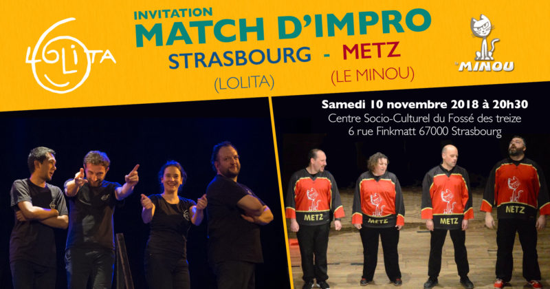 Match d’invitation : Lolita vs Le Minou (Metz)