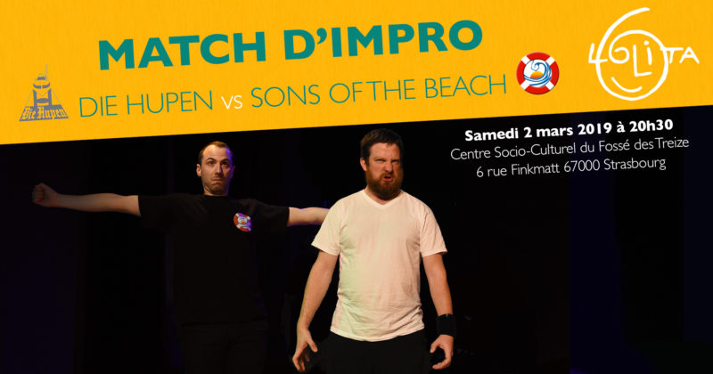 Match d’impro : Die Hupen vs Sons of the Beach