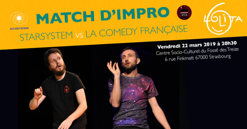 Match d’impro : Starsystem vs La Comedy Française