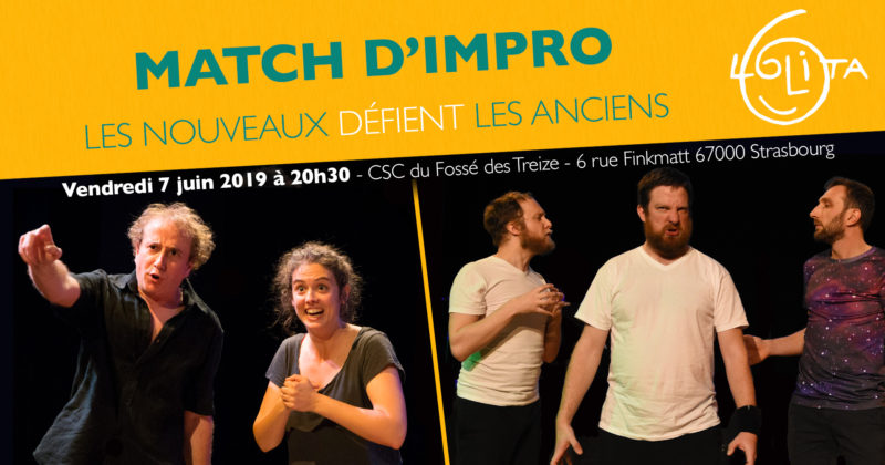 Match d’impro : Les nouveaux défient les anciens