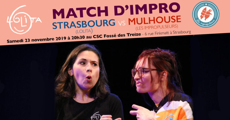 Match d’Impro : Lolita vs Les Impropulseurs (Mulhouse)