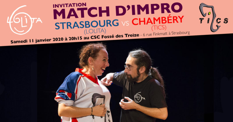 Match d’impro : Lolita vs TICS Chambéry