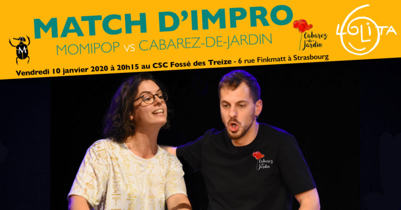 Match d’impro : Momipop vs Cabarez-de-Jardin