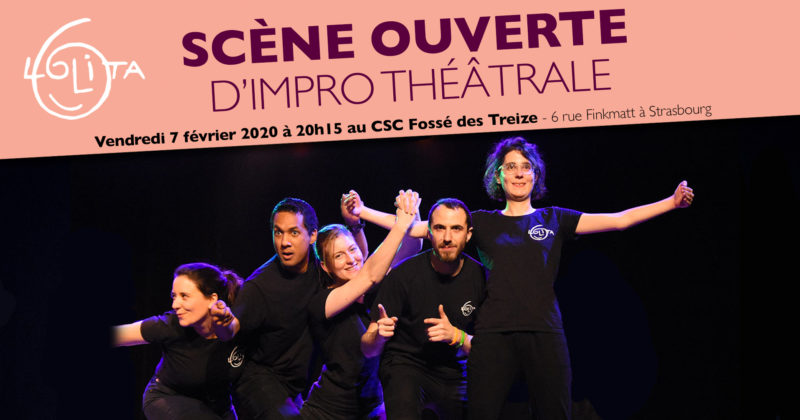 Scène Ouverte d’impro théâtrale