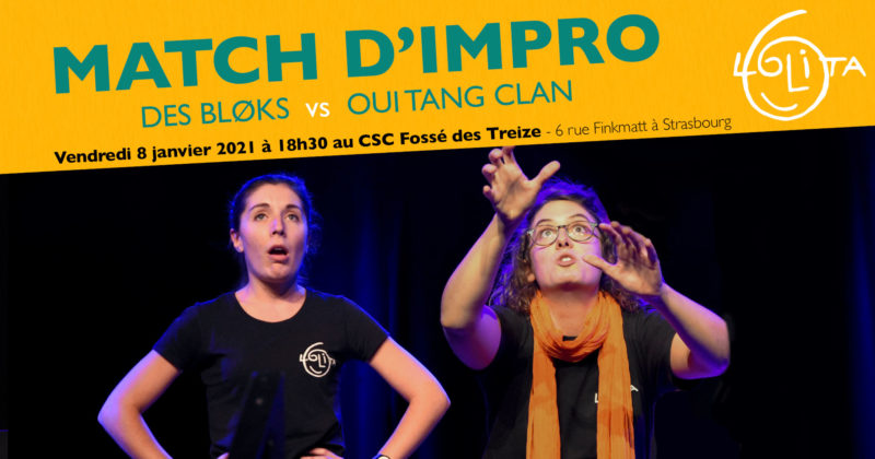 [Reporté] Match d’Impro : Des Bløks vs Oui Tang Clan