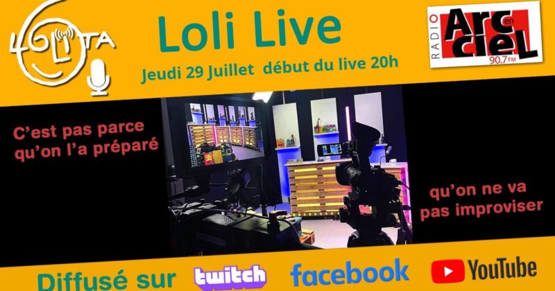 A revoir : Le LoliLive by Radio Improphonique!