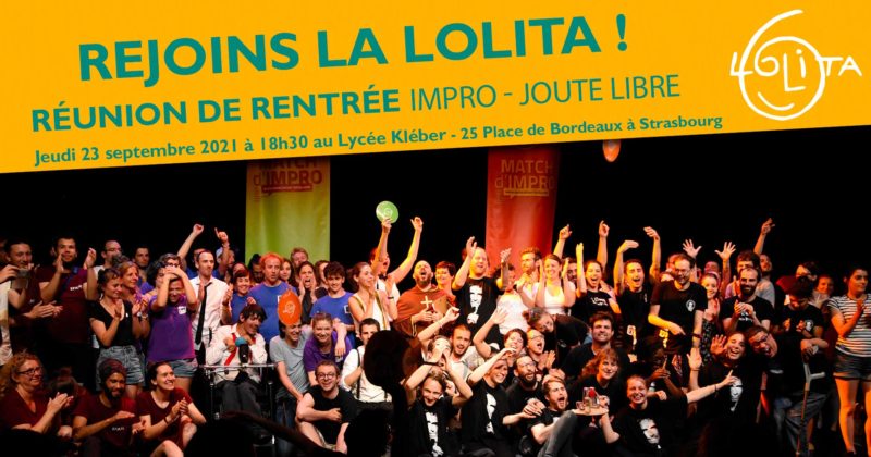 Ateliers d’essai Joute Libre : Faire de l’impro à la Lolita!