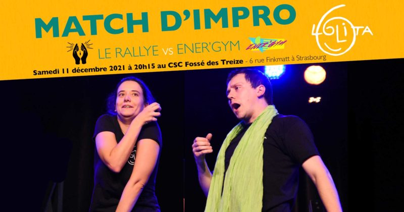 Match d’Impro : Le Rallye vs Ener’Gym