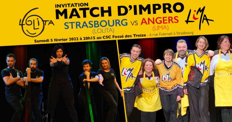 Match d’Impro : Lolita vs LIMA