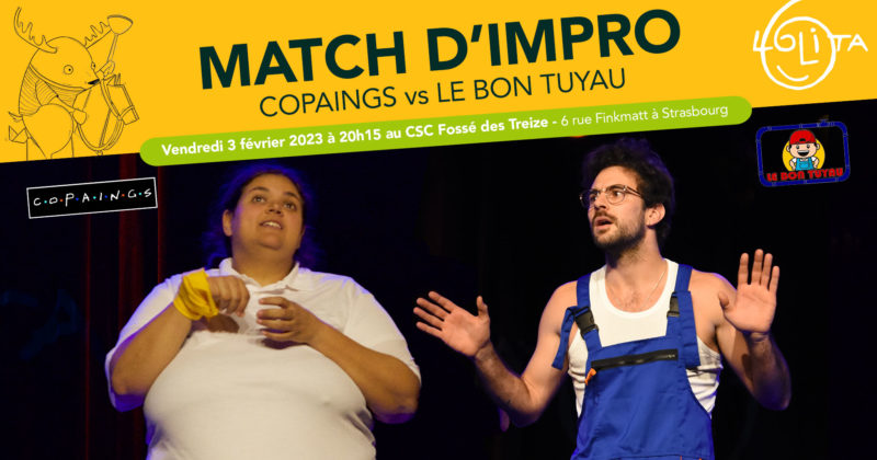 Match d’Impro : Copaings vs Le Bon Tuyau