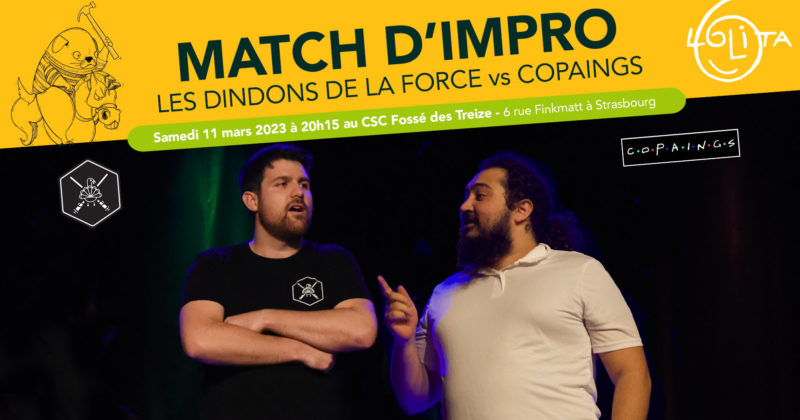 Match d’impro : Les Dindons de la Force vs Copaings