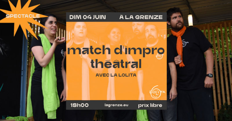 Match d’impro du Championnat à La Grenze