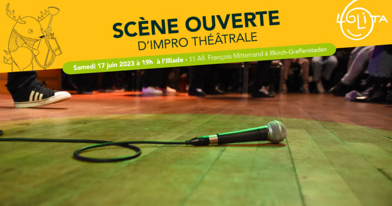 Scène ouverte d’impro théâtrale !