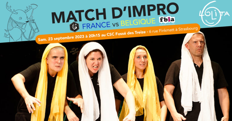 Match d’impro : France vs Belgique