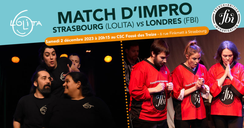 Match d’impro  : Strasbourg VS Londres