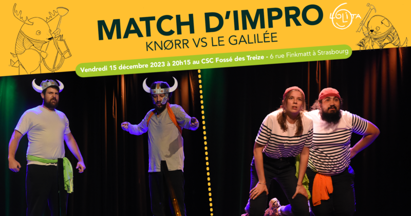 Match d’impro : Knørr vs le Galilée