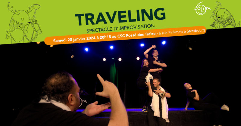 Spectacle d’improvisation : Traveling